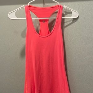 coral lululemon tank